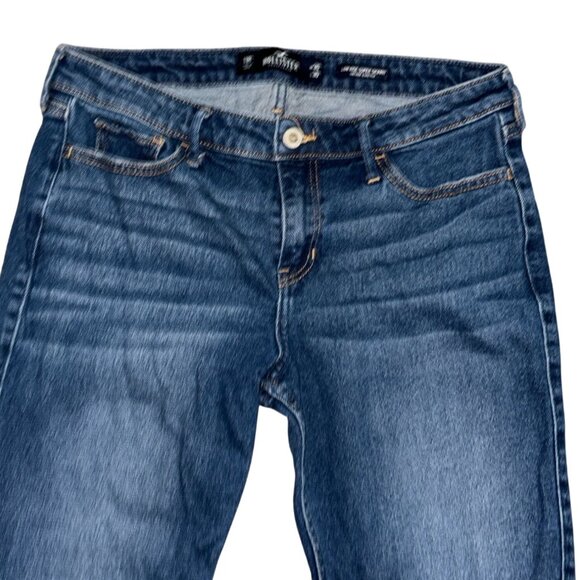 Hollister Low-Rise Super Skinny Embroidered Pocket Jeans-11R-GUC - Picture 5 of 9